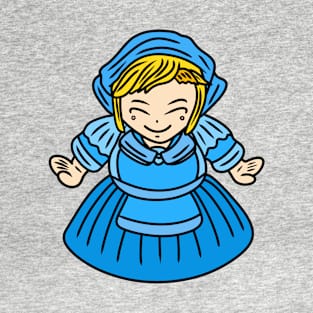 Cute chibi farmer girl T-Shirt